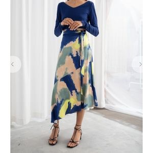 &other stories long sleeve ribbed shirt